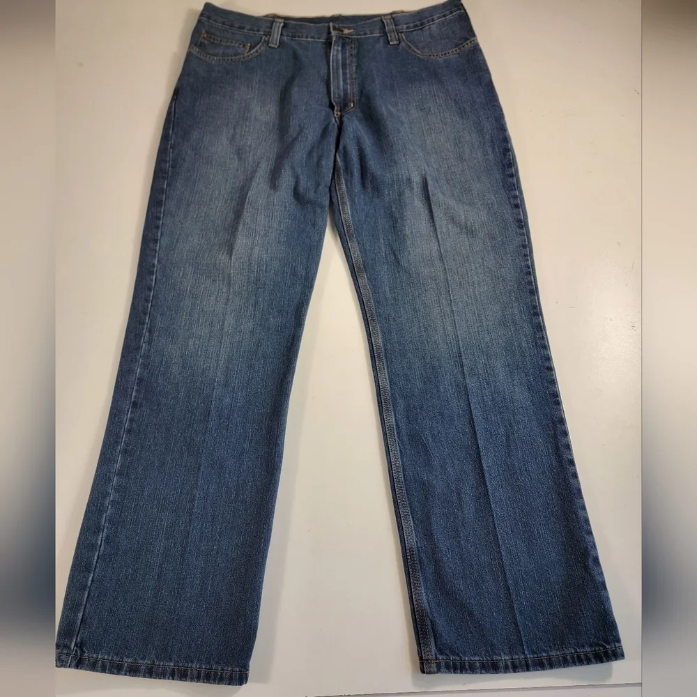 Carhartt DENIM RELAXED FIT WORK JEANS 39x31 EUC (no sz tag)